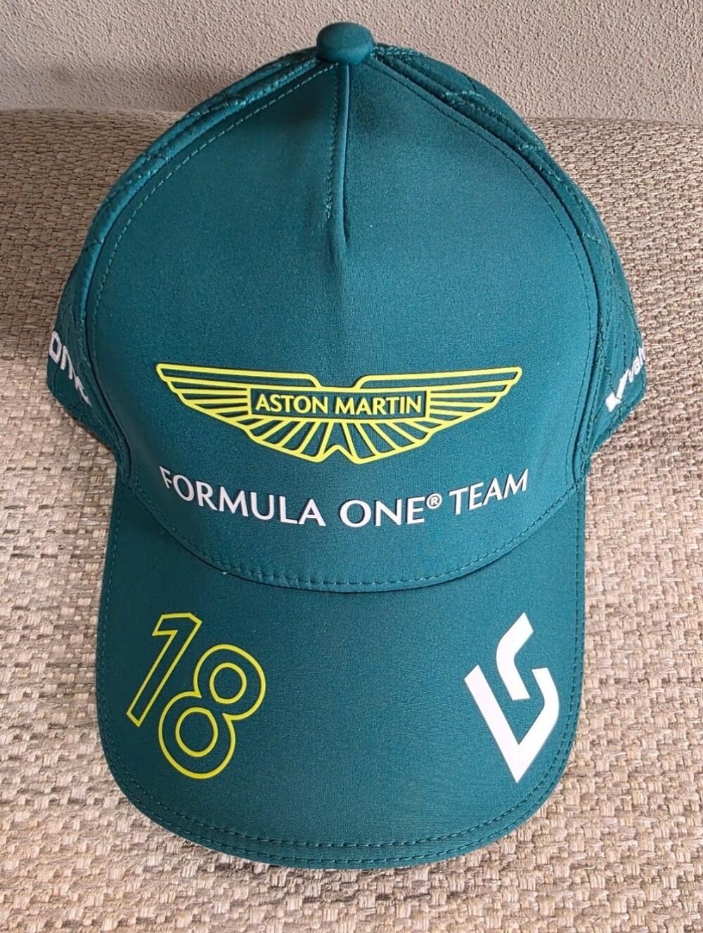 Aston Martin F1 Team Lance Stroll Driver Hat Green Team Kids Cap